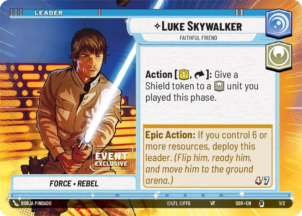 Luke Skywalker - Faithful Friend (Hyperspace) - Event Exclusive Promos ...