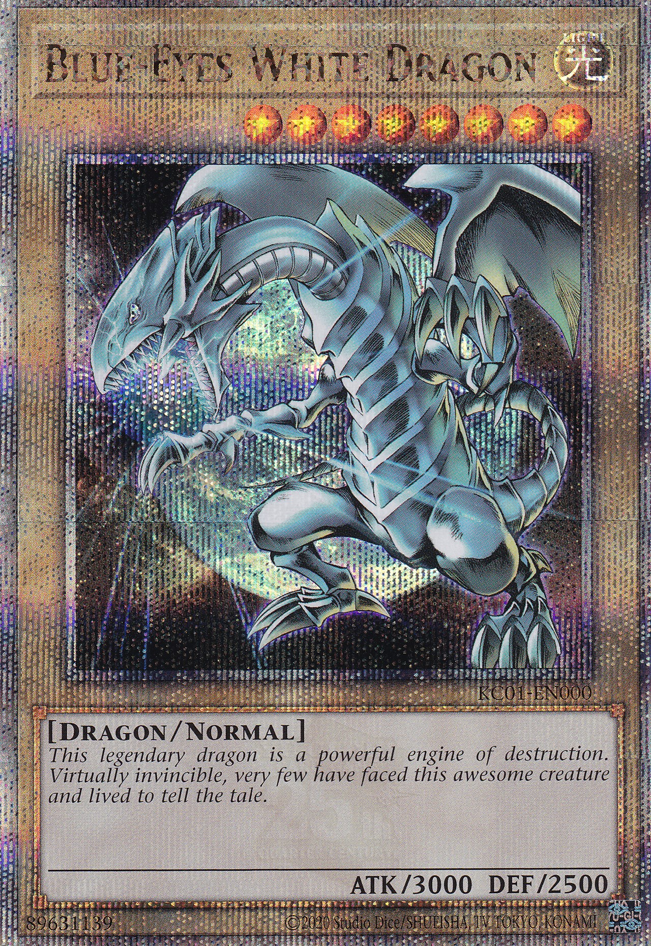 Blue-Eyes White Dragon (Quarter Century Secret Rare)