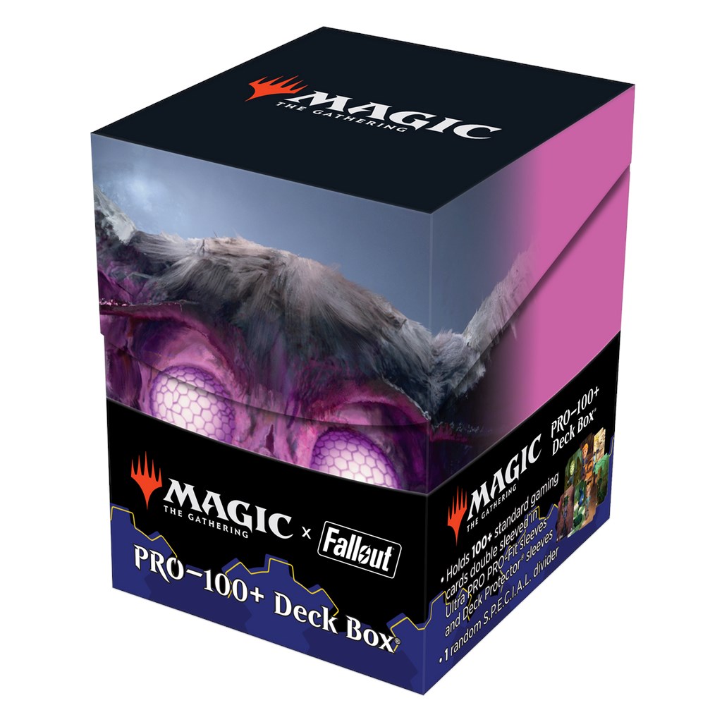Fallout The Wise Mothman 100+ Deck Box for Magic The Gathering Ultra Pro Deck Boxes Deck Boxes