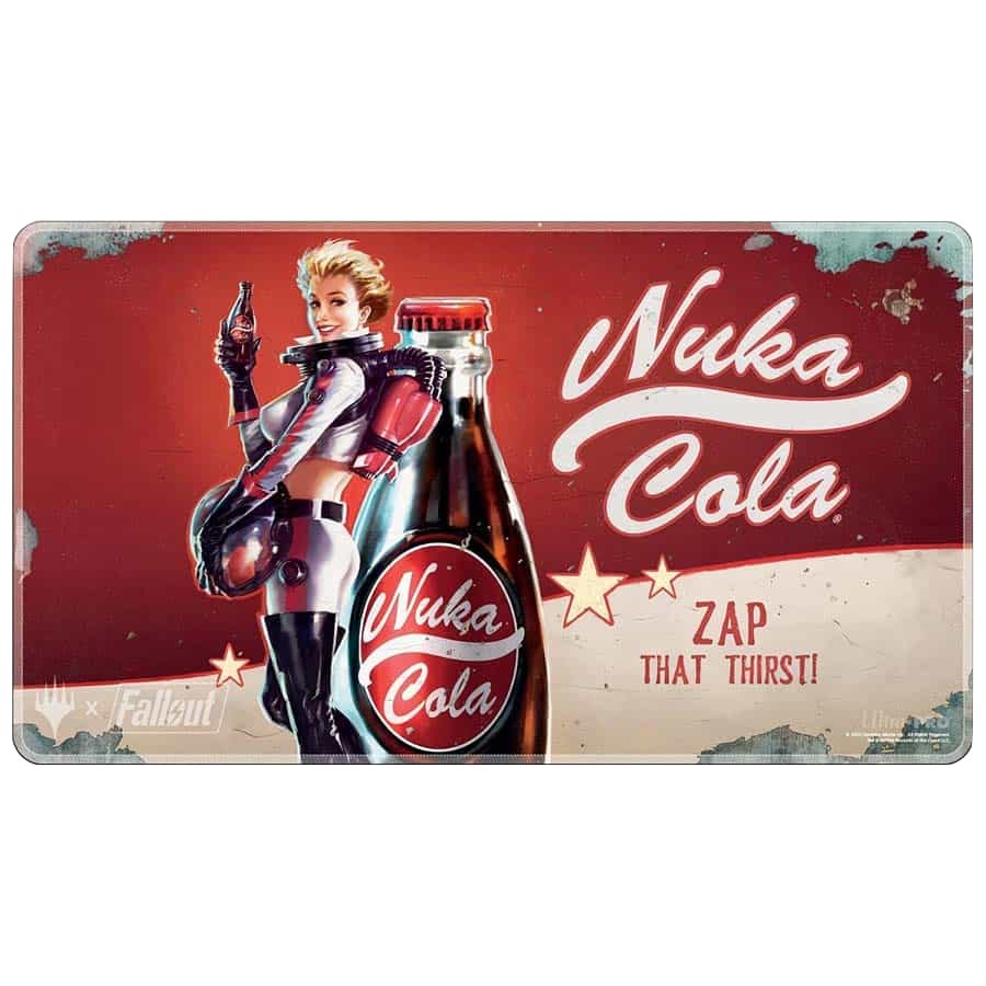 Fallout Nuka Cola Holofoil Standard Gaming Playmat for Magic: The ...