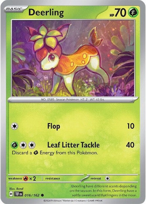 Deerling - 016/162 - SV05: Temporal Forces - Pokemon