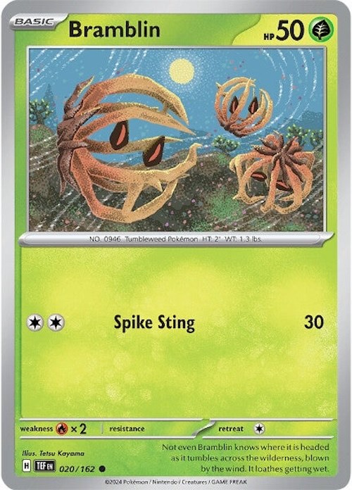 Bramblin card artwork