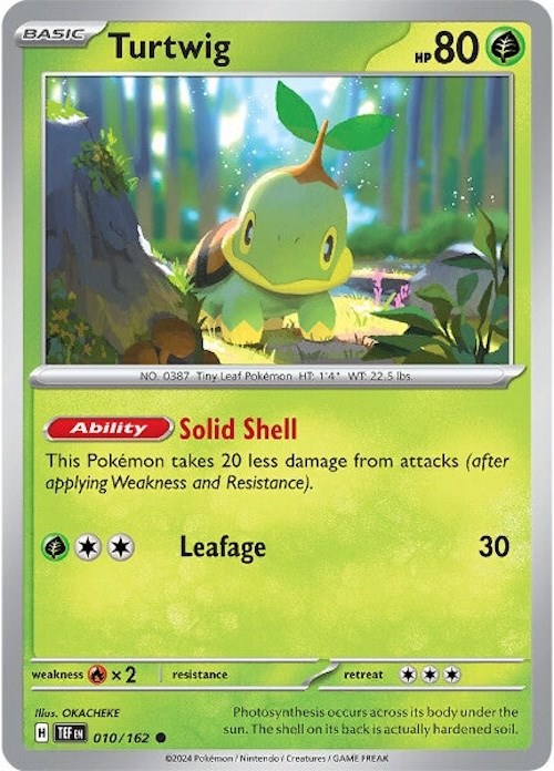 Turtwig card artwork