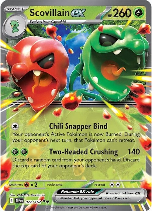Scovillain ex card artwork