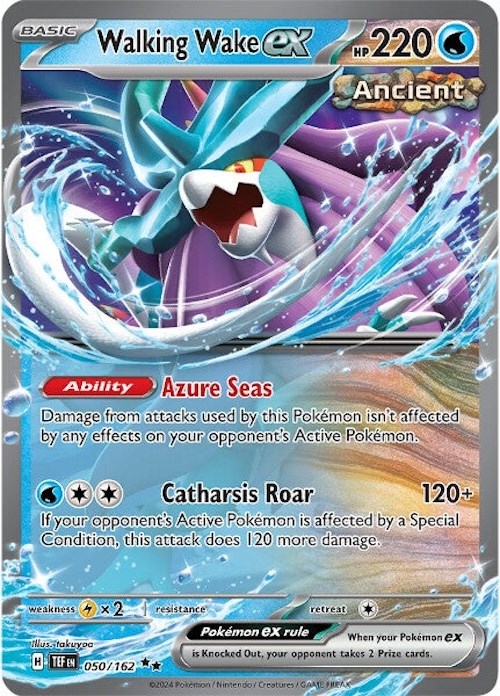 Walking Wake ex card artwork