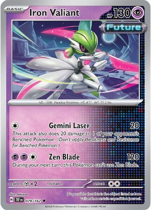 Iron Valiant card artwork