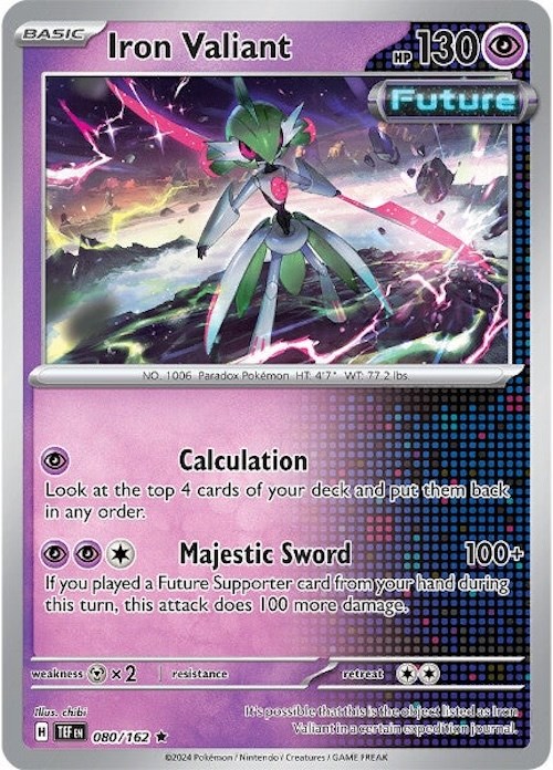 Iron Valiant card artwork