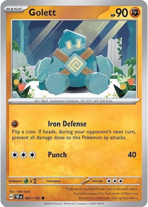 Golett card artwork