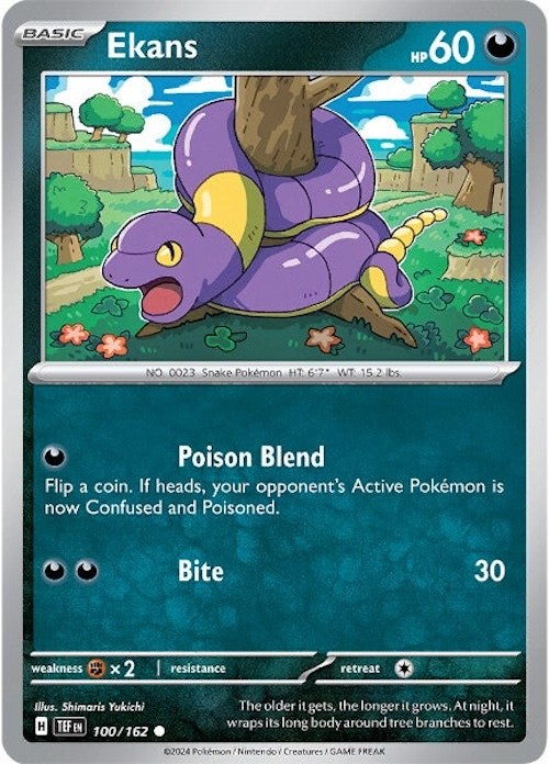 Ekans card artwork