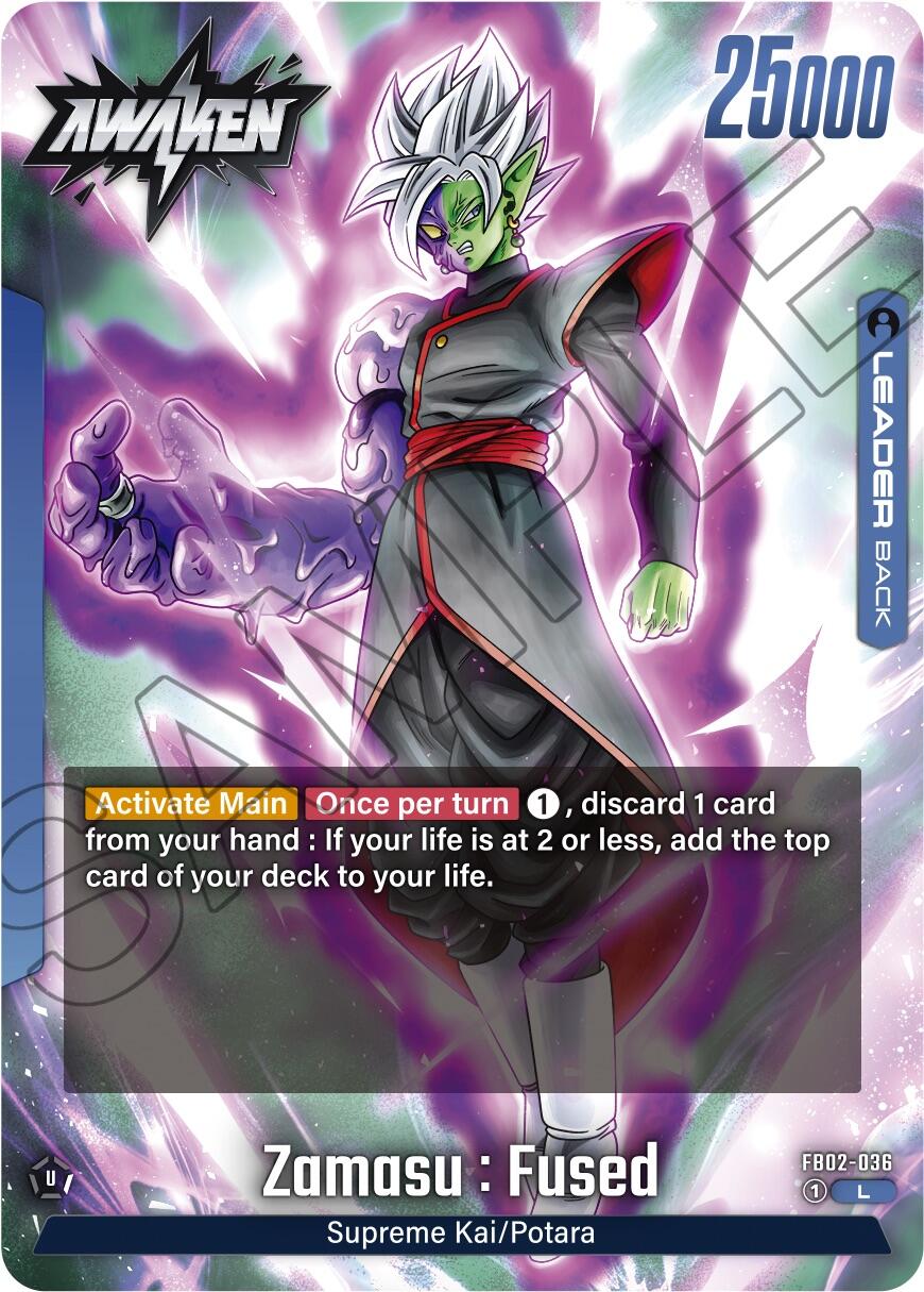 Zamasu : Fused - FB02-036 - Blazing Aura - Dragon Ball Super: Fusion World