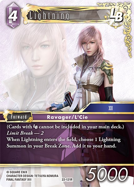 Lightning LB - Hidden Hope - Final Fantasy TCG