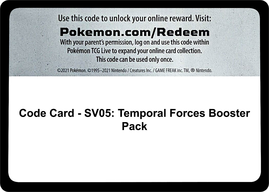 My-booster Pacco Di 10 Carte Pokémon SV05-FR-MB-121 - Espansione Multicolore, Senza Doppie, Solo Pokémon