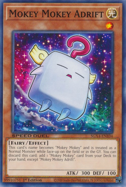 Mokey Mokey Adrift - Speed Duel Gx: Midterm Destruction - Yugioh