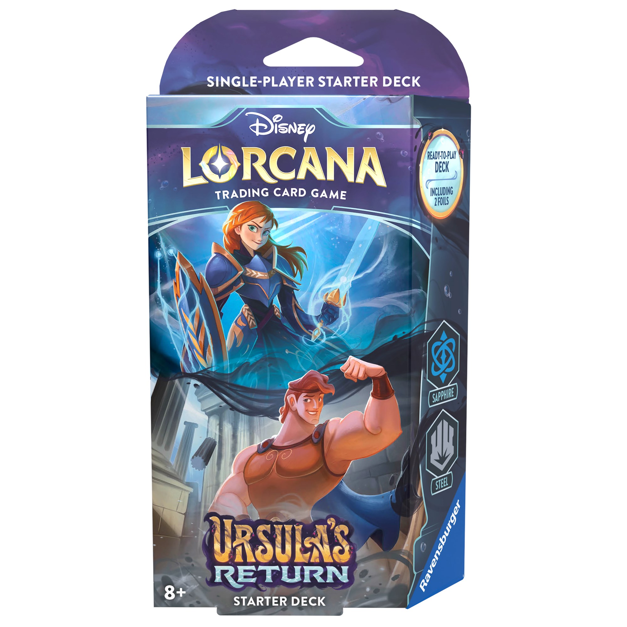 Disney Lorcana: Ursula's Return Starter Deck (Sapphire & Steel