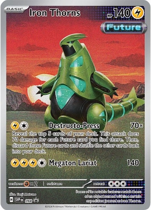 Iron Thorns - 098 - SV: Scarlet & Violet Promo Cards - Pokemon