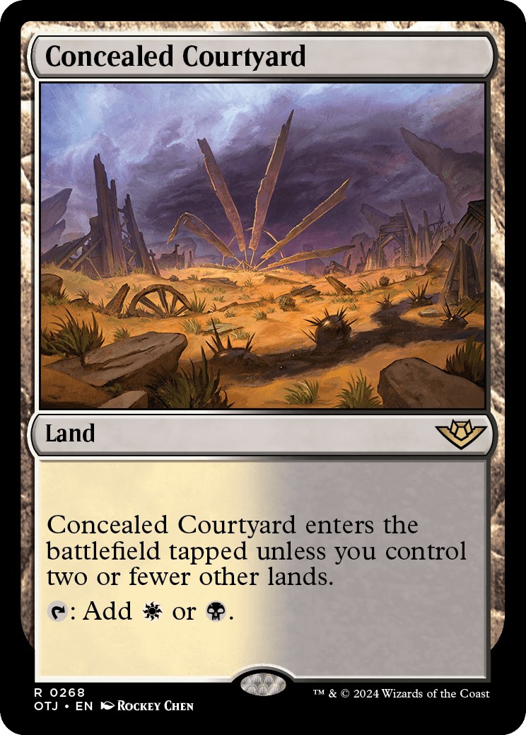 Concealed Courtyard (Cortile Nascosto) - Magic: The Gathering - Kaladesh - MTG