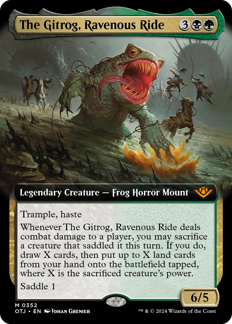 The Gitrog, Ravenous Ride (Extended Art) - Outlaws of Thunder 