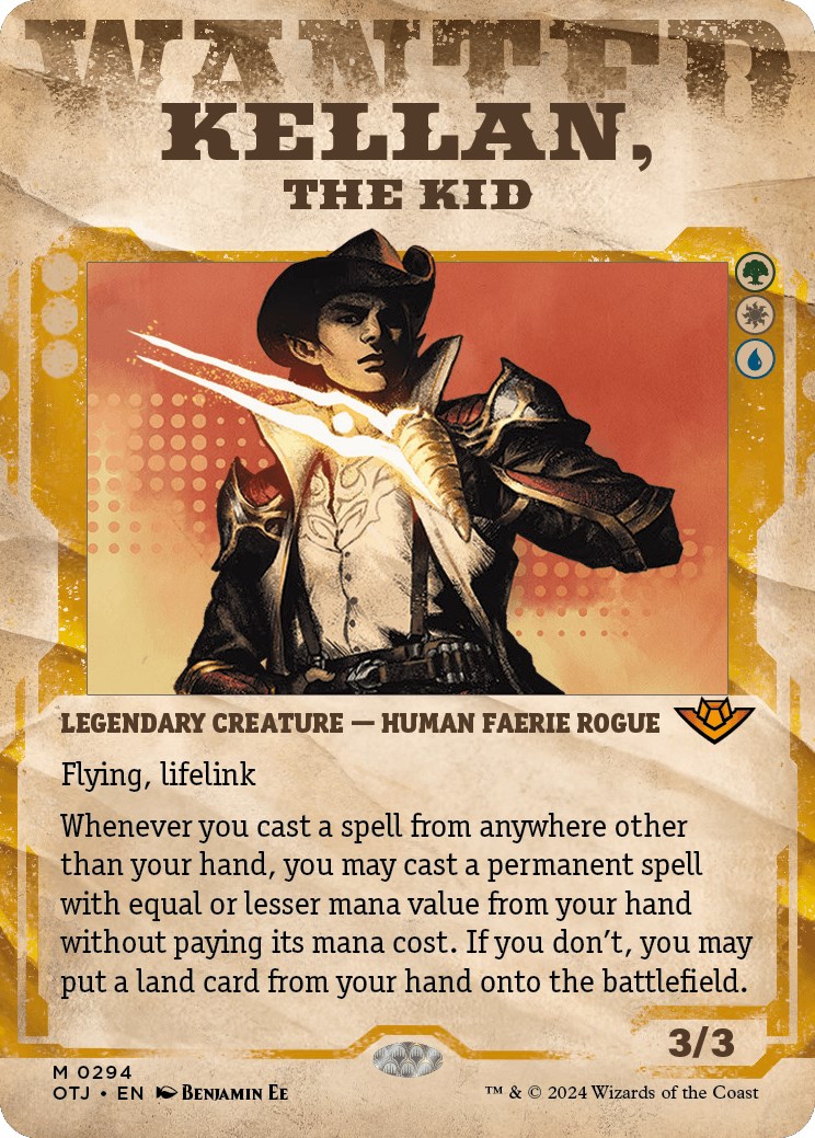 Kellan, the Kid (Showcase) - Outlaws of Thunder Junction - Magic: The ...