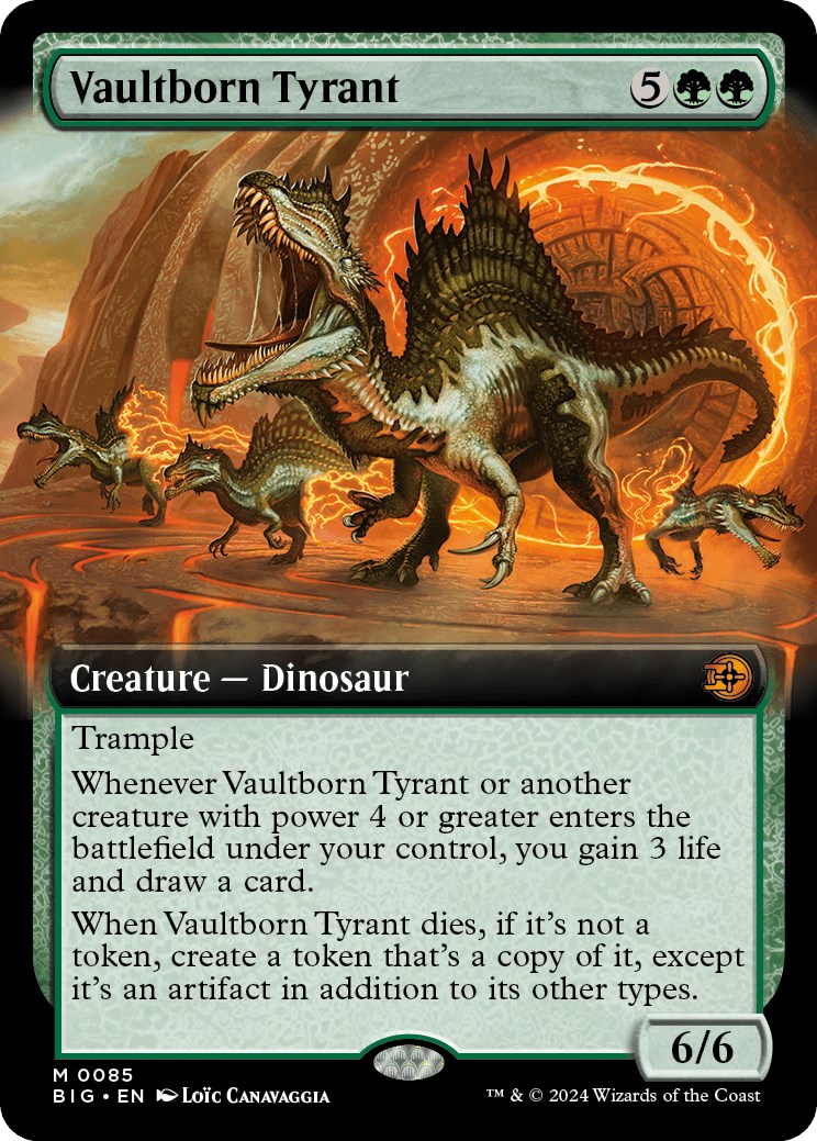 Vaultborn Tyrant (Extended Art)