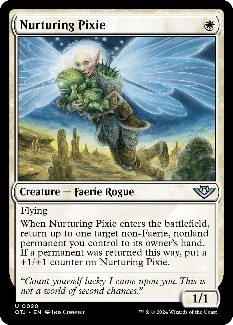 Nurturing Pixie - Outlaws of Thunder Junction - Magic: The Gathering