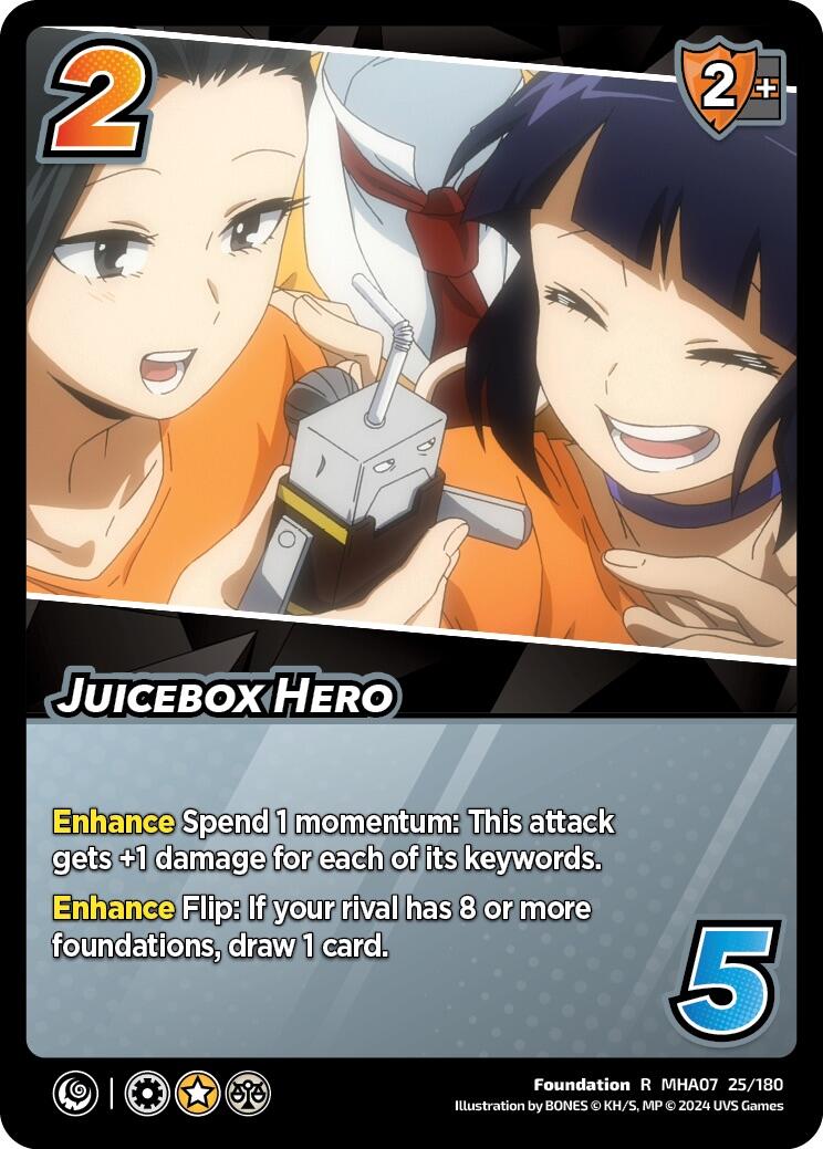 Juicebox Hero - UniVersus: My Hero Academia: Girl Power - UniVersus