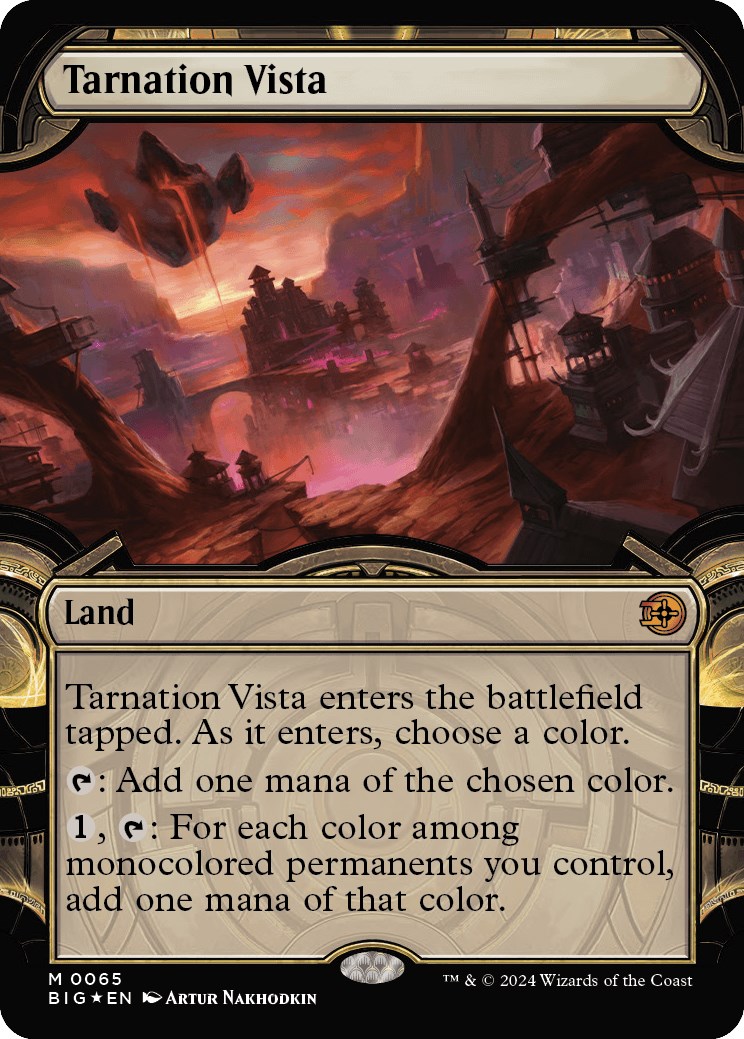 Tarnation Vista (Showcase) (Raised Foil)