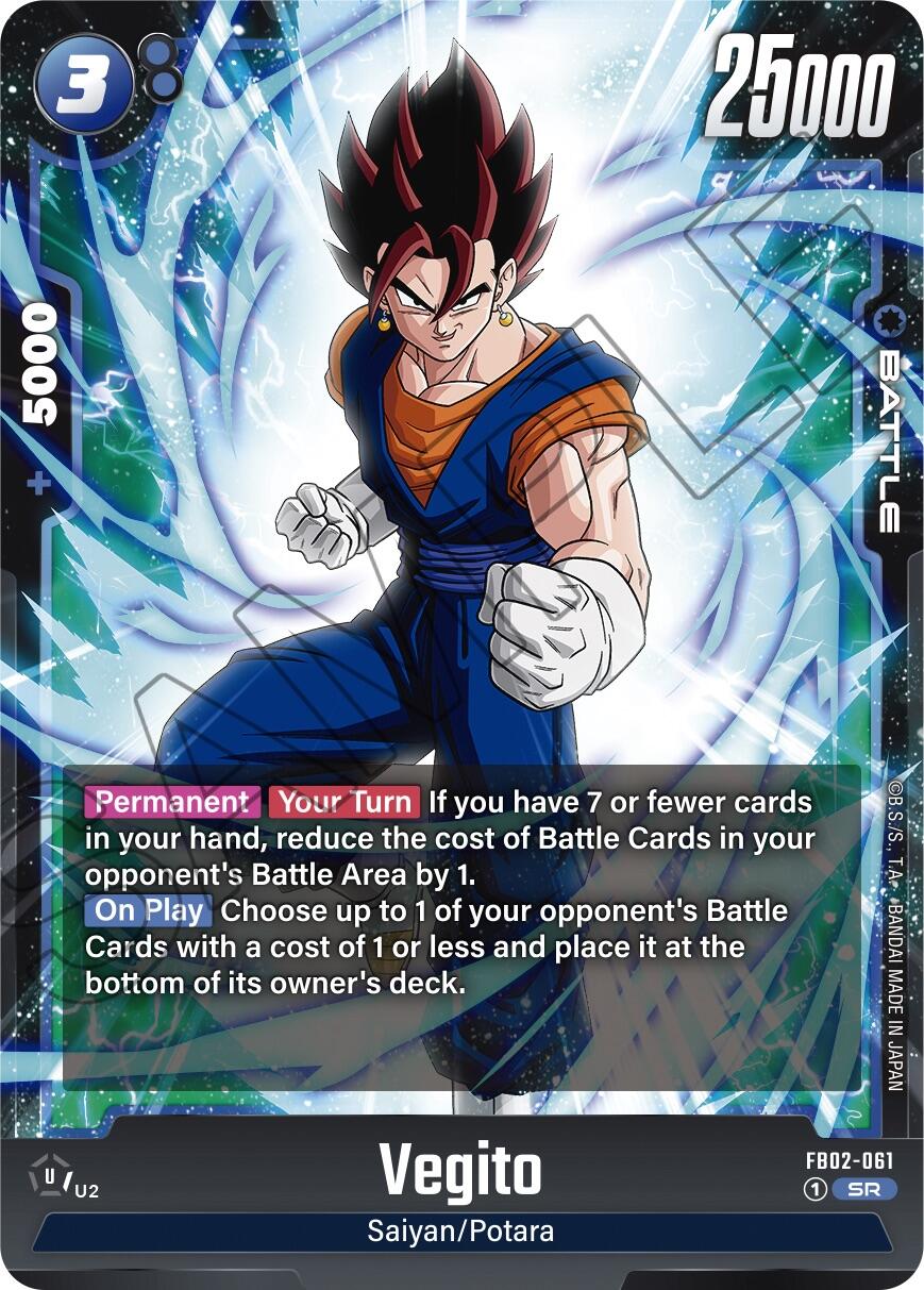 Vegito - FB02-061 - Blazing Aura - Dragon Ball Super: Fusion World