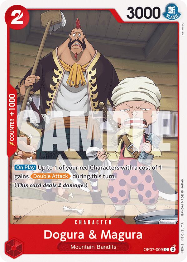 Dogura & Magura - 500 Years In The Future - One Piece Card Game