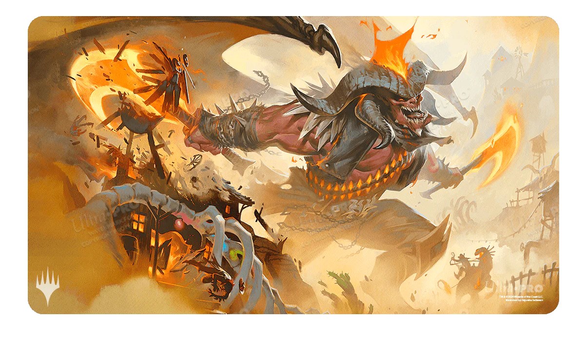 Outlaws of Thunder Junction Playmat Vraska for Magic The Gathering main image 1