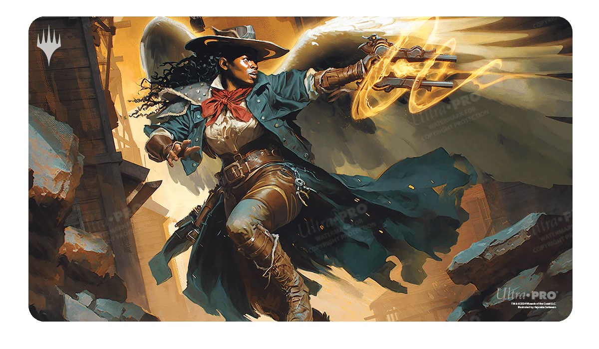 Outlaws of Thunder Junction Playmat Bristly Bill for Magic The Gathering main image 1