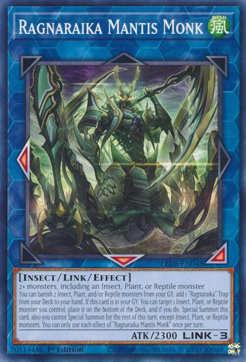 Ragnaraika Mantis Monk - Legacy of Destruction - YuGiOh