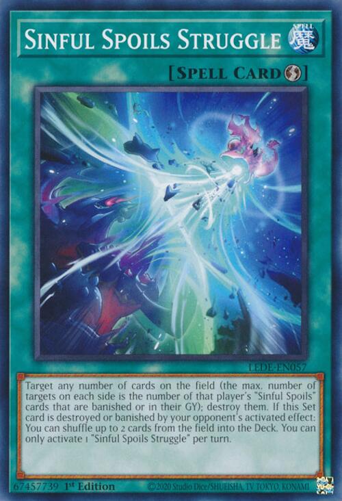 Sinful Spoils Struggle - Legacy of Destruction - YuGiOh