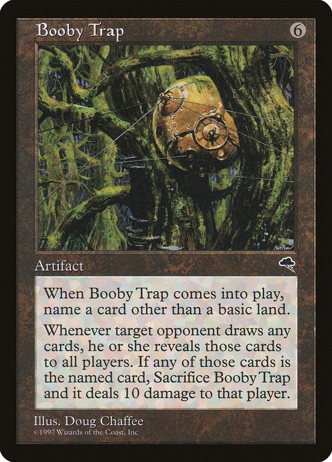 Booby Trap - Tempest - Magic: The Gathering