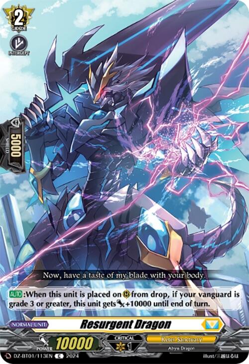 Resurgent Dragon - Fated Clash - Cardfight Vanguard