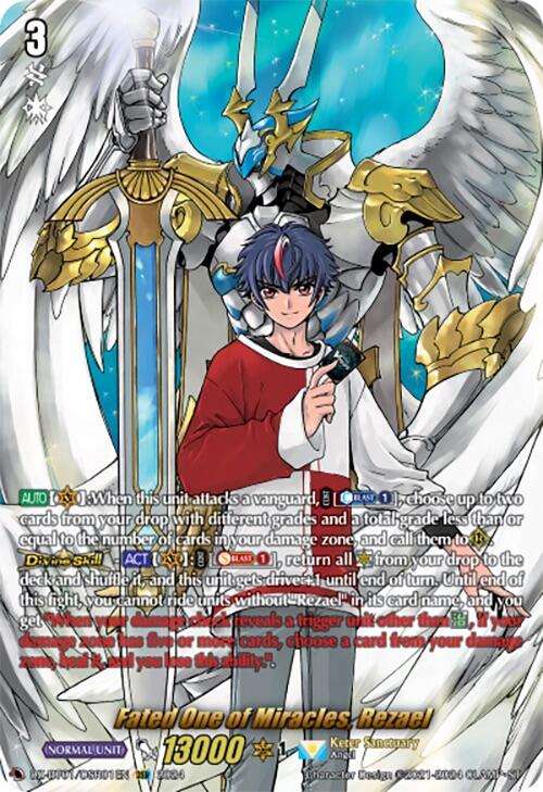 Fated One of Miracles, Rezael (DSR) - Fated Clash - Cardfight Vanguard