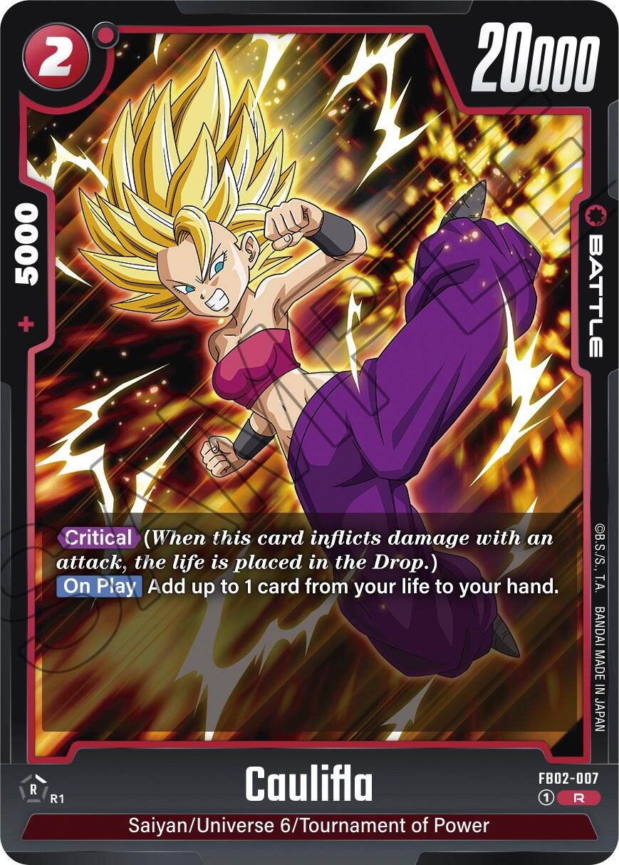 Caulifla - FB02-007 - Blazing Aura - Dragon Ball Super: Fusion World