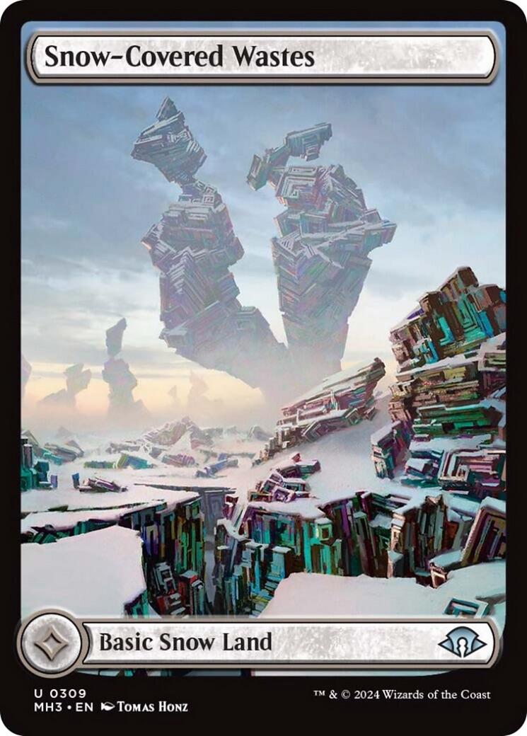 Snow-Covered Wastes (0309) - Modern Horizons 3 - Magic: The Gathering