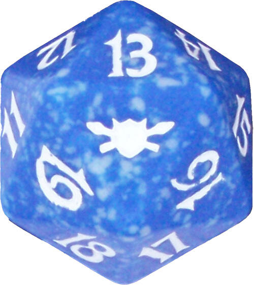 Legions Spindown Die - Blue - Wizards of the Coast Dice - Life Counters