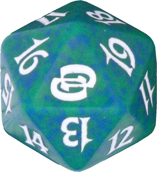 Planar Chaos Spindown Die - Green - Wizards of the Coast Dice - Life ...