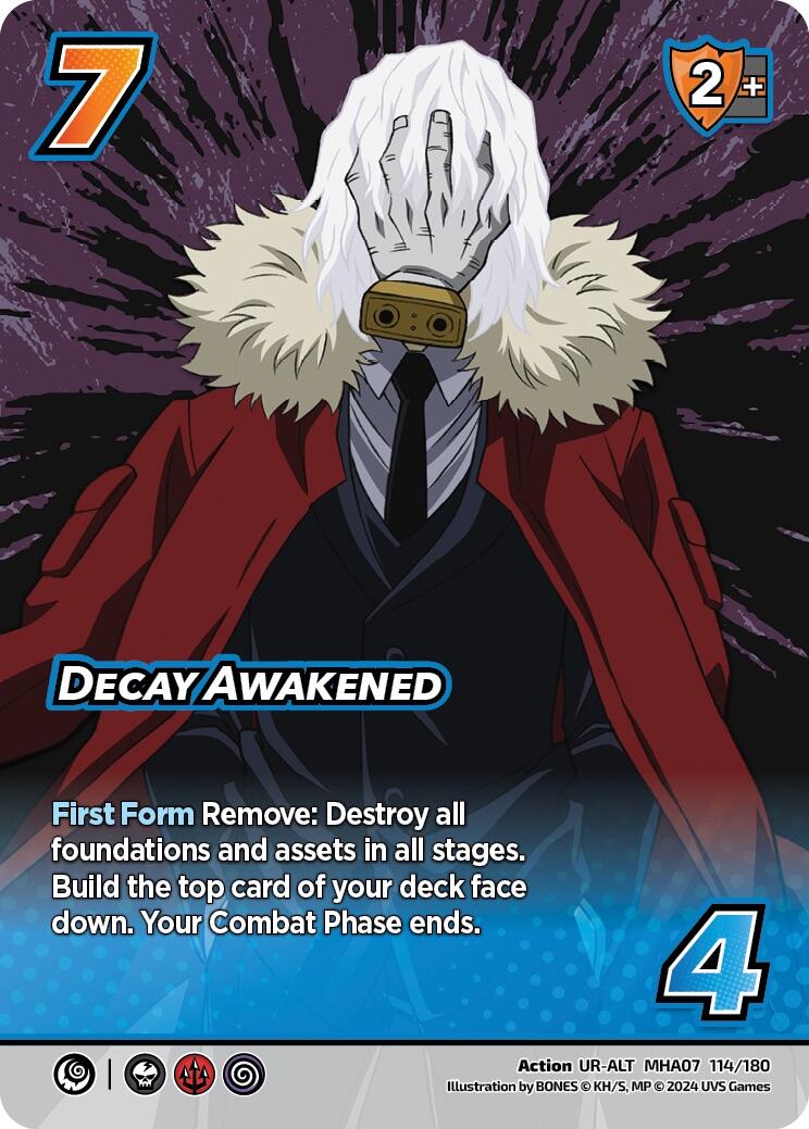 Decay Awakened (Alternate Art) - UniVersus: My Hero Academia: Girl ...