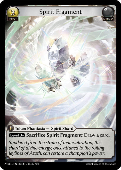 Spirit Fragment - Mercurial Heart - Grand Archive TCG