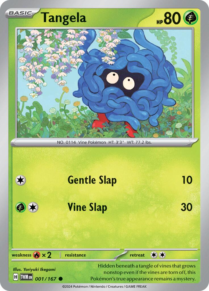 Tangela card artwork