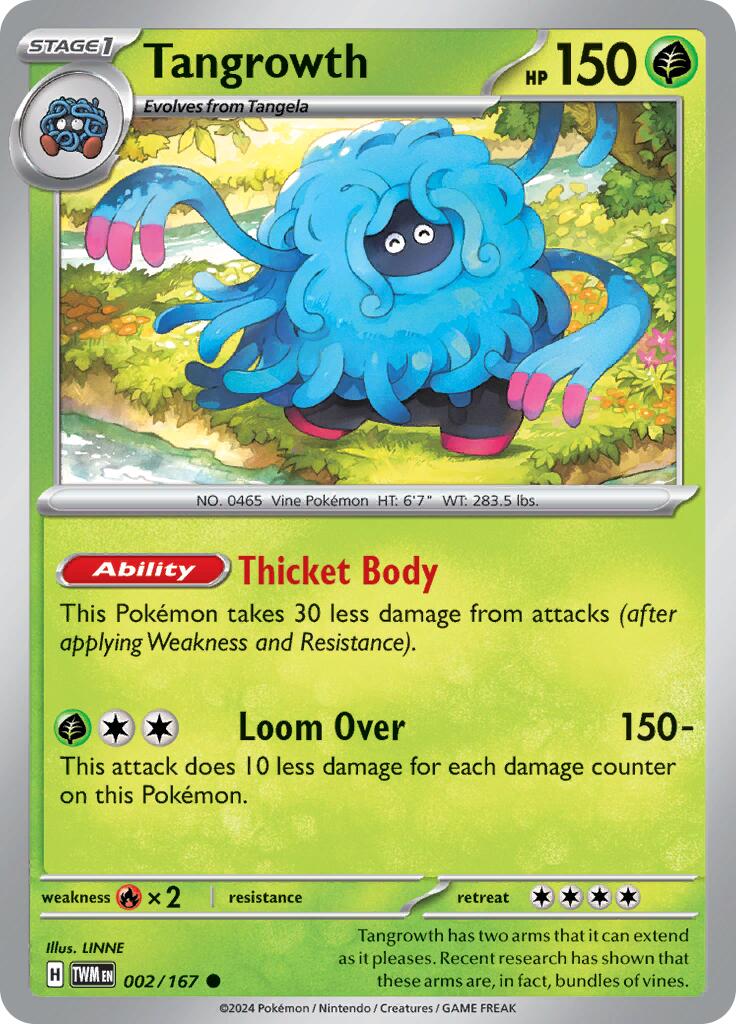 Tangrowth card artwork