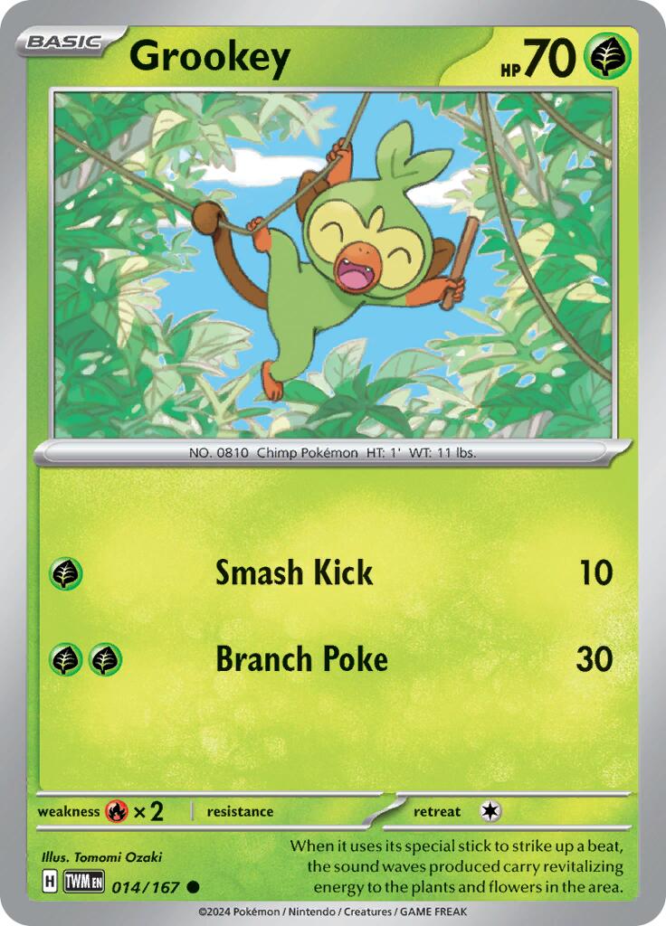 Grookey card artwork