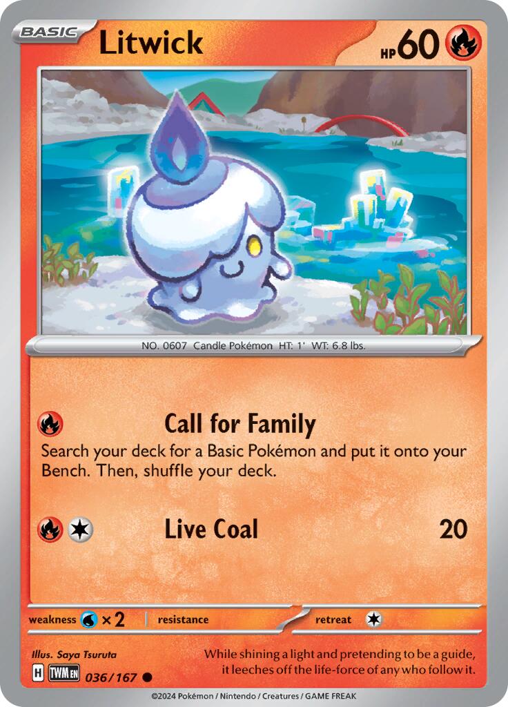 Litwick card artwork