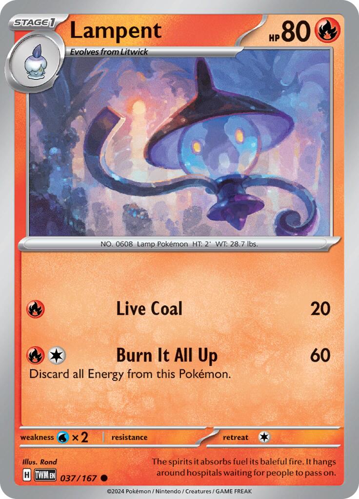 Lampent card artwork