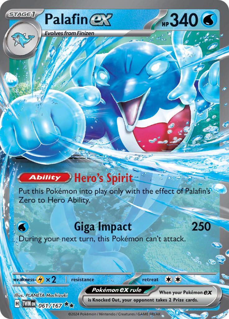 Palafin ex card artwork