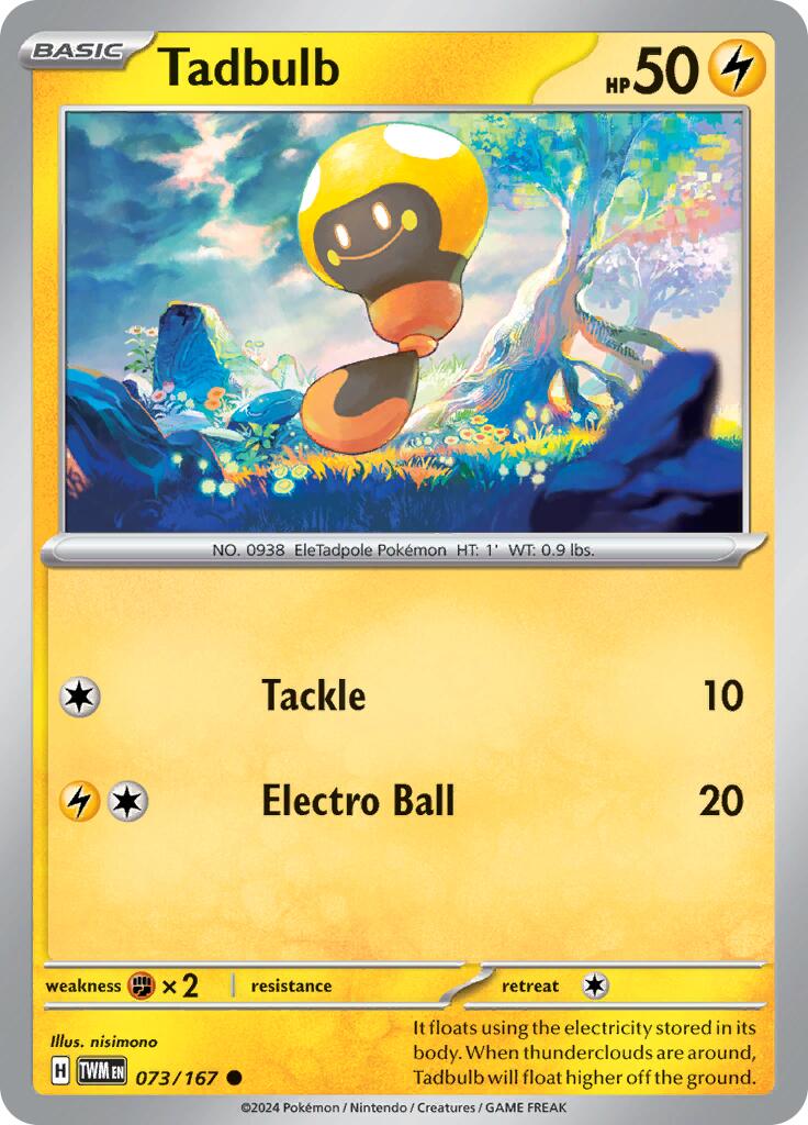 Tadbulb card artwork
