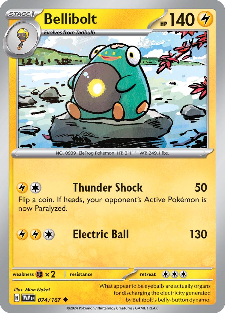 Bellibolt card artwork