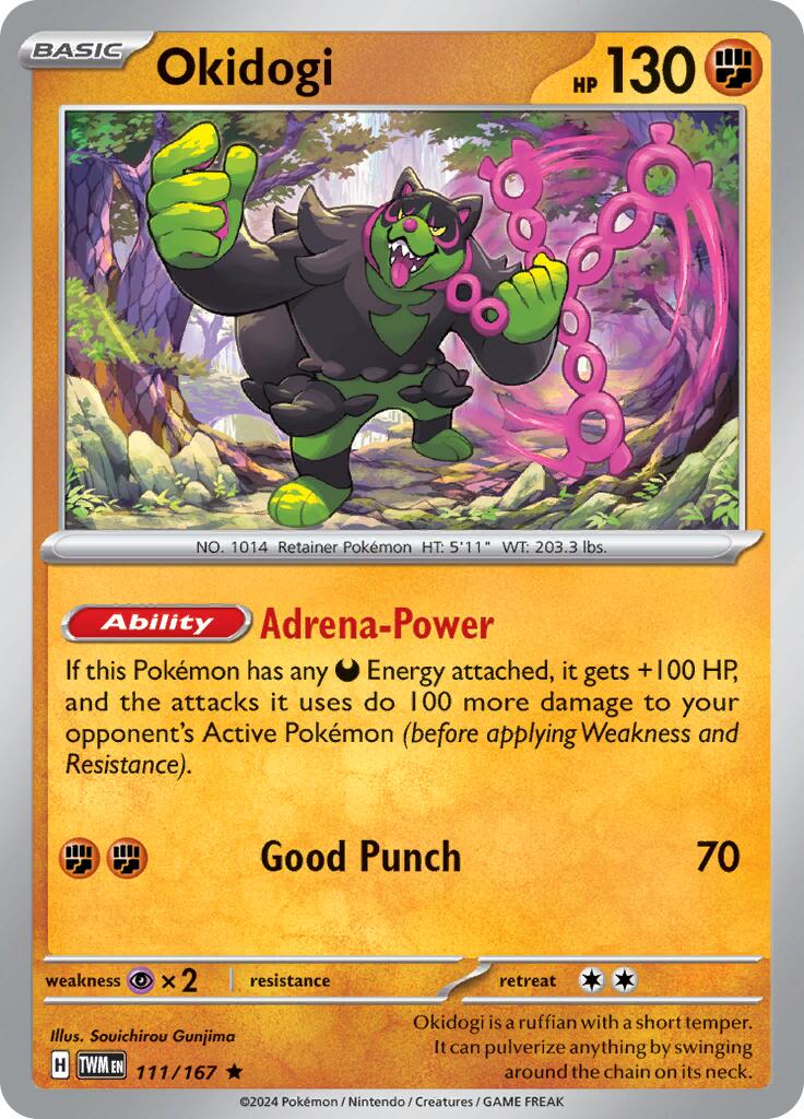 Okidogi card artwork